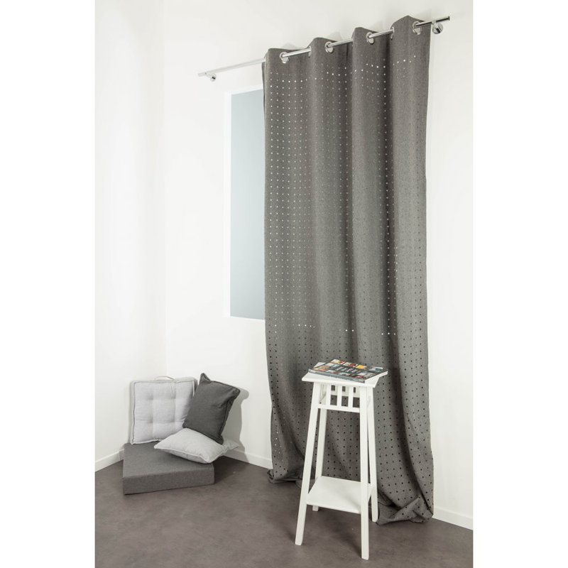 Brayden Studio Precita Eyelet Blackout Curtain | Wayfair.co.uk